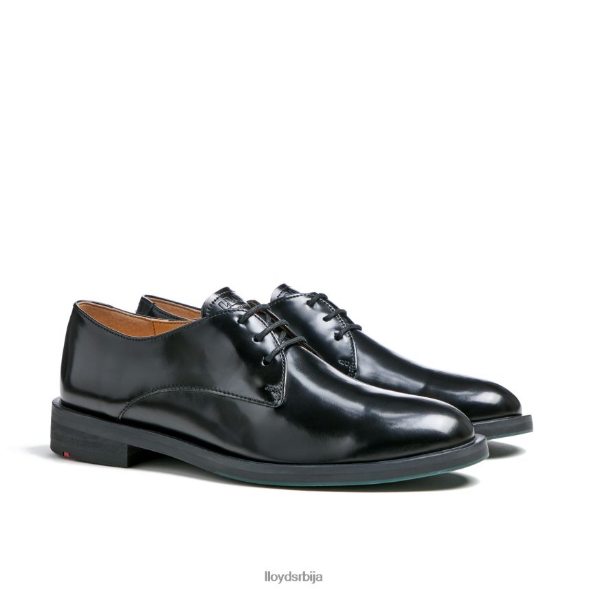 рогх кожне полуципеле са чипком Жене D0806T1022 ципеле црн LLOYD