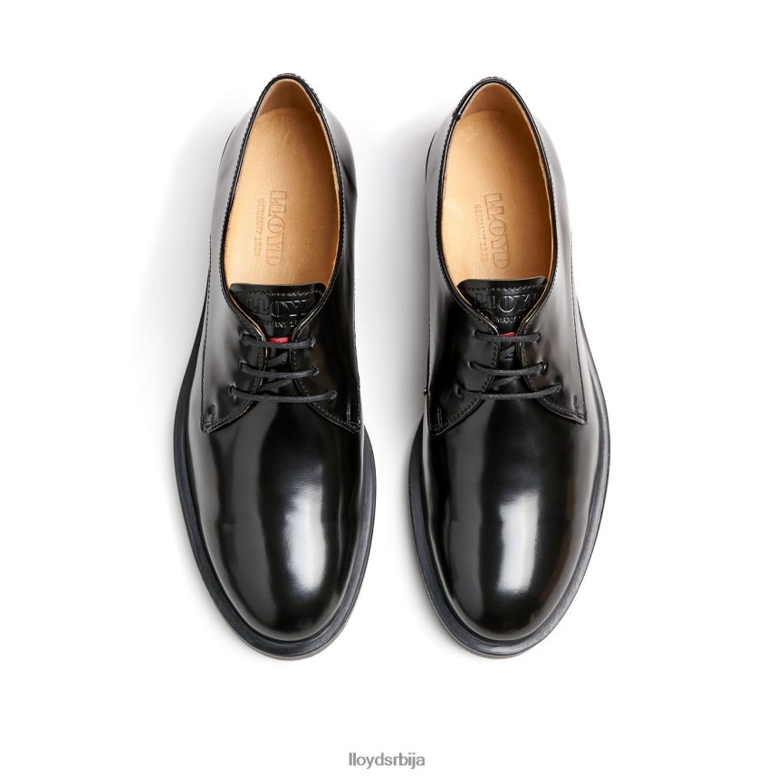 рогх кожне полуципеле са чипком Жене D0806T1022 ципеле црн LLOYD