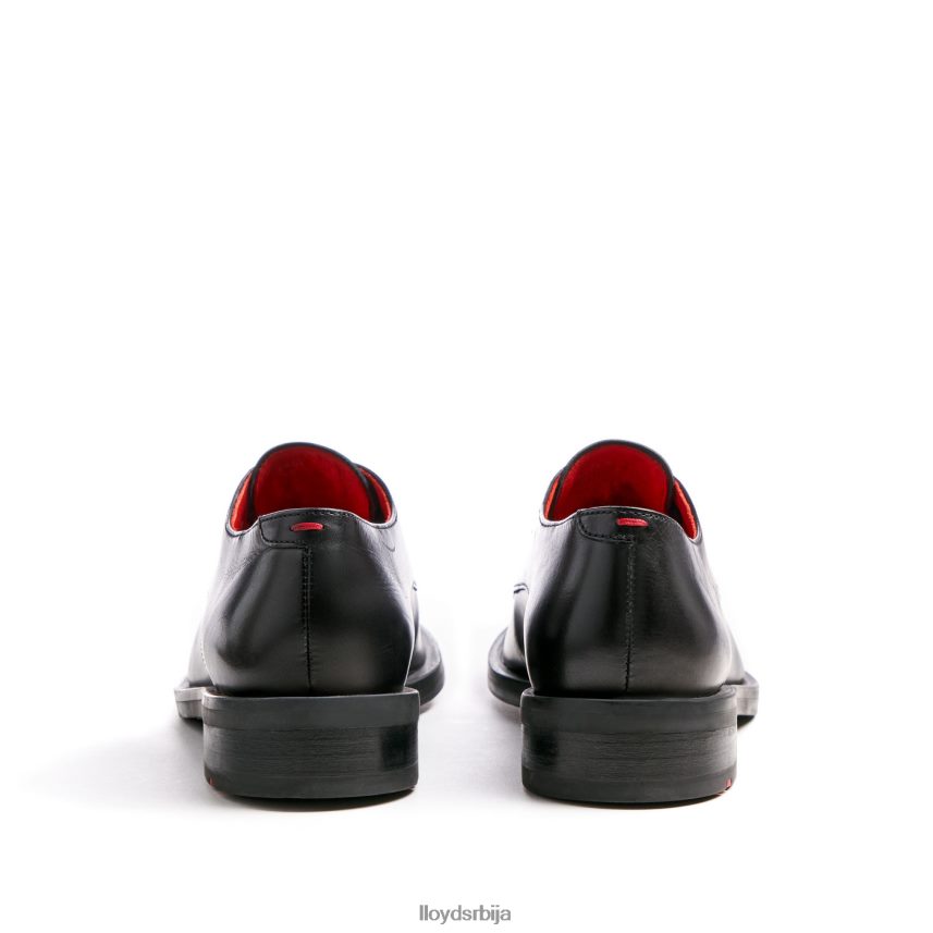 чипкасте кожне полуципеле Жене D0806T1035 ципеле црн LLOYD