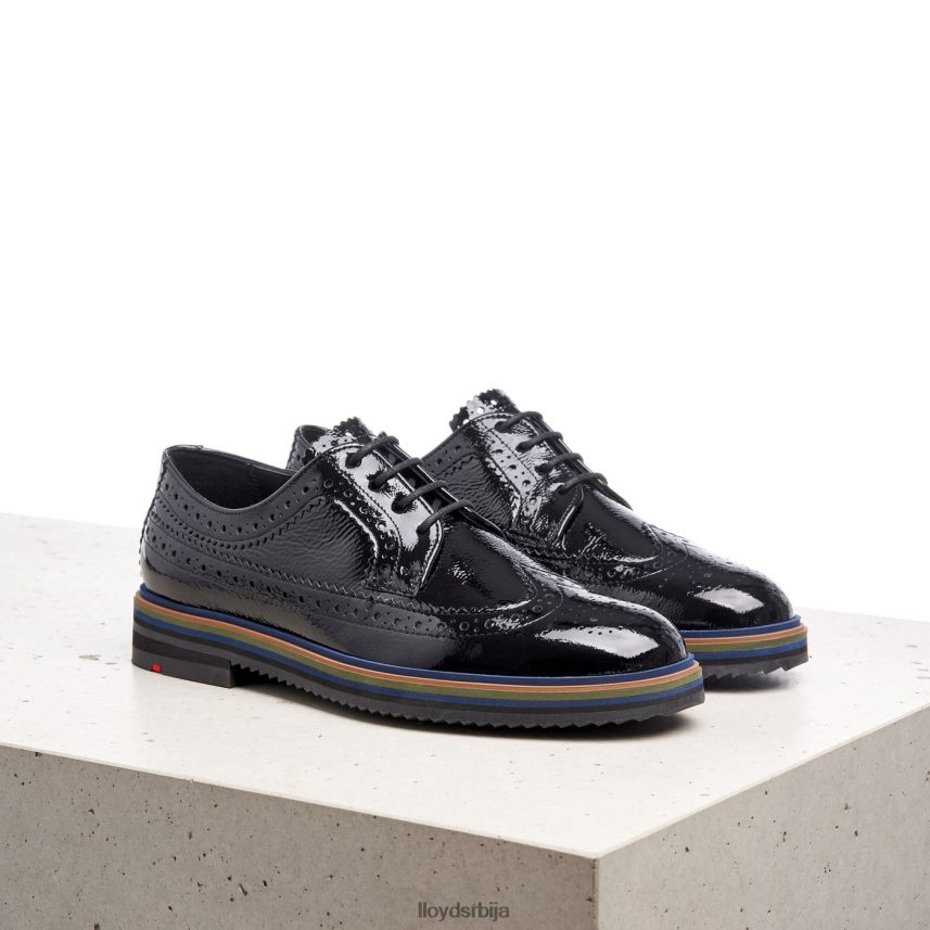 пертле полуципеле Жене D0806T1043 ципеле црн LLOYD