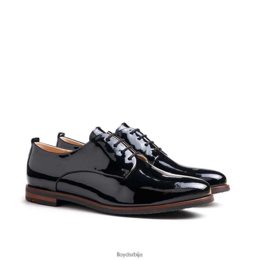 пегаве полуципеле на пертле Жене D0806T1047 ципеле црн LLOYD