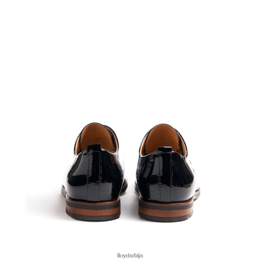 пегаве полуципеле на пертле Жене D0806T1047 ципеле црн LLOYD