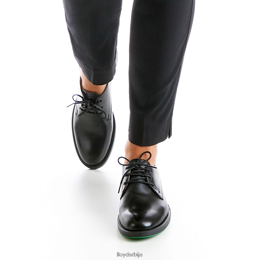 пертле полуципеле Жене D0806T1051 ципеле црн LLOYD