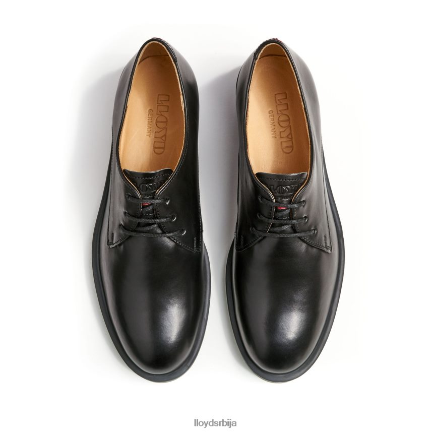 пертле полуципеле Жене D0806T1051 ципеле црн LLOYD