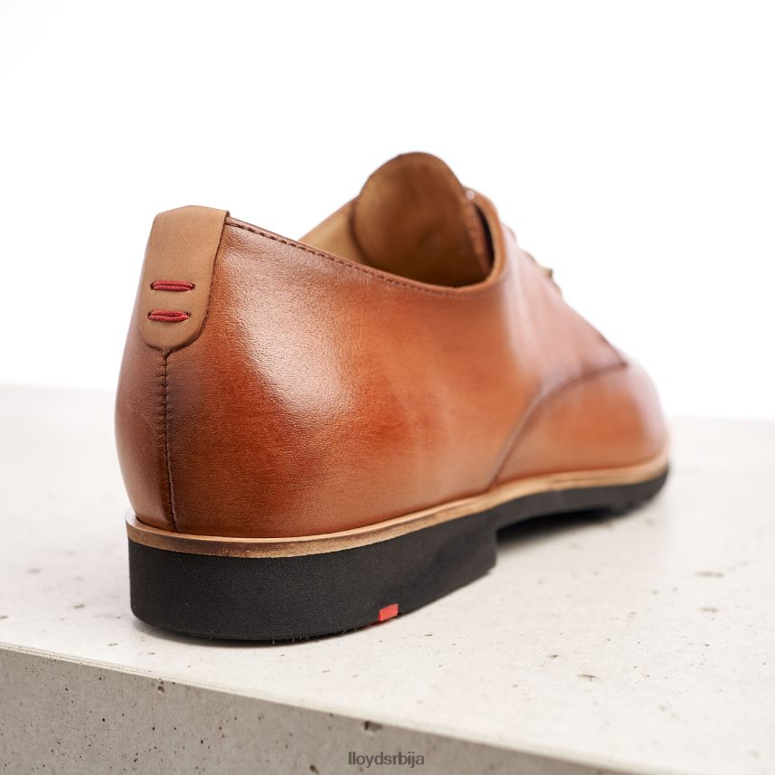 чипкасте кожне полуципеле Жене D0806T1057 ципеле браон LLOYD