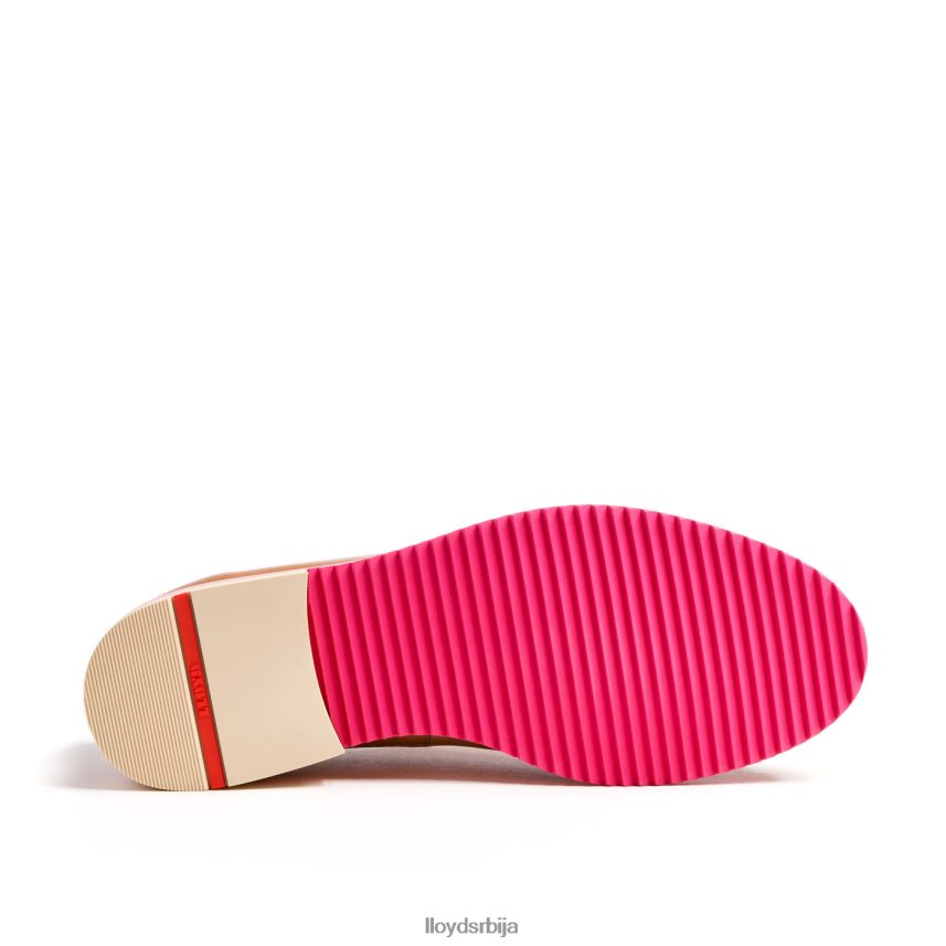 пертле полуципеле Жене D0806T1063 ципеле браон LLOYD