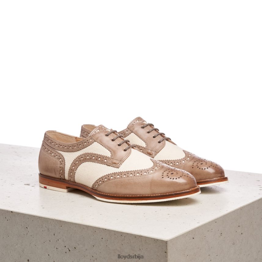 чипкасте кожне полуципеле Жене D0806T1065 ципеле беж LLOYD