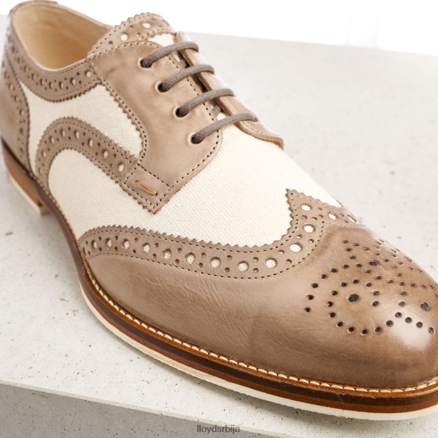 чипкасте кожне полуципеле Жене D0806T1065 ципеле беж LLOYD