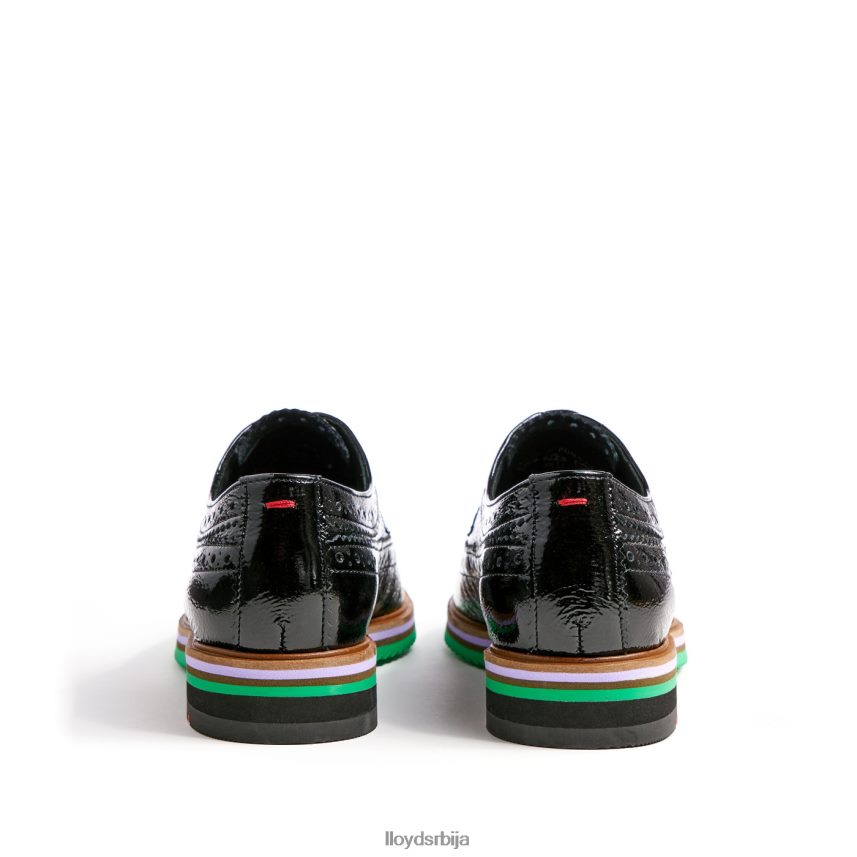 рогх кожне полуципеле са чипком Жене D0806T1068 ципеле црн LLOYD