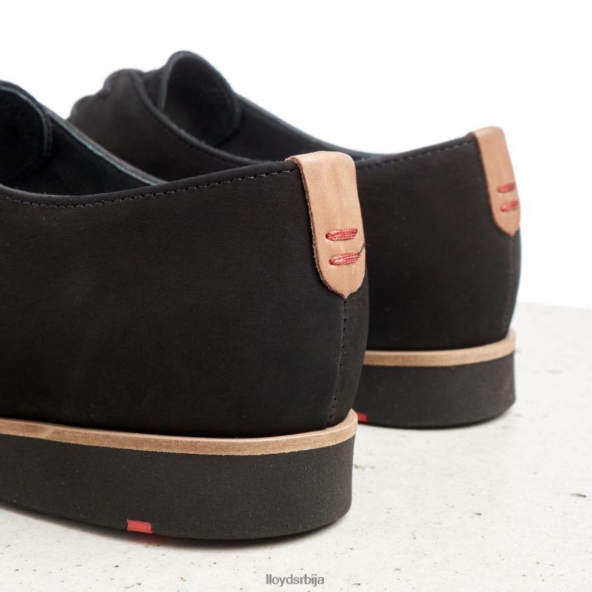 рогх кожне полуципеле са чипком Жене D0806T1071 ципеле црн LLOYD