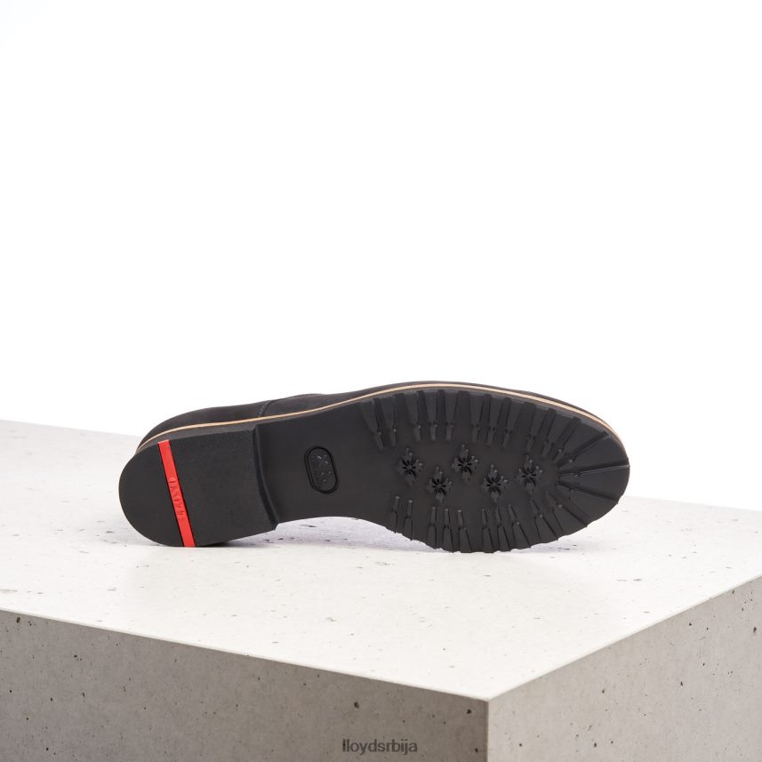 рогх кожне полуципеле са чипком Жене D0806T1071 ципеле црн LLOYD