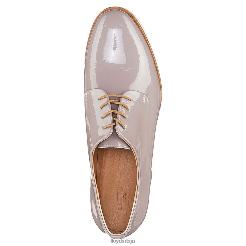 лакиране полуципеле на пертле Жене D0806T1078 ципеле сива LLOYD