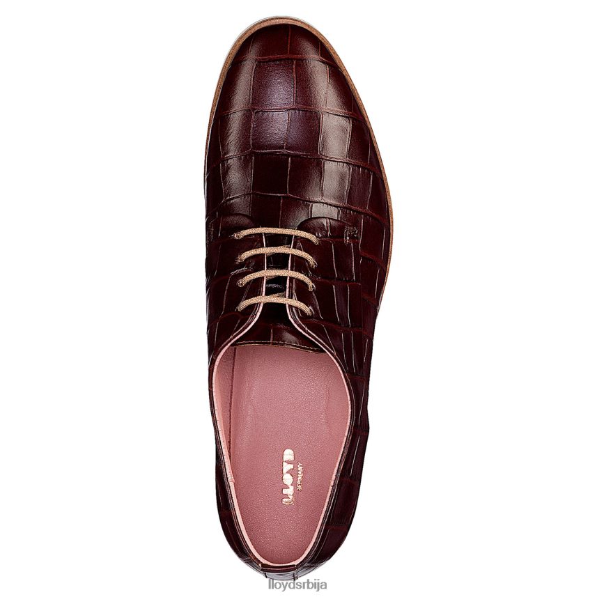 рогх кожне полуципеле са чипком Жене D0806T1091 ципеле браон LLOYD