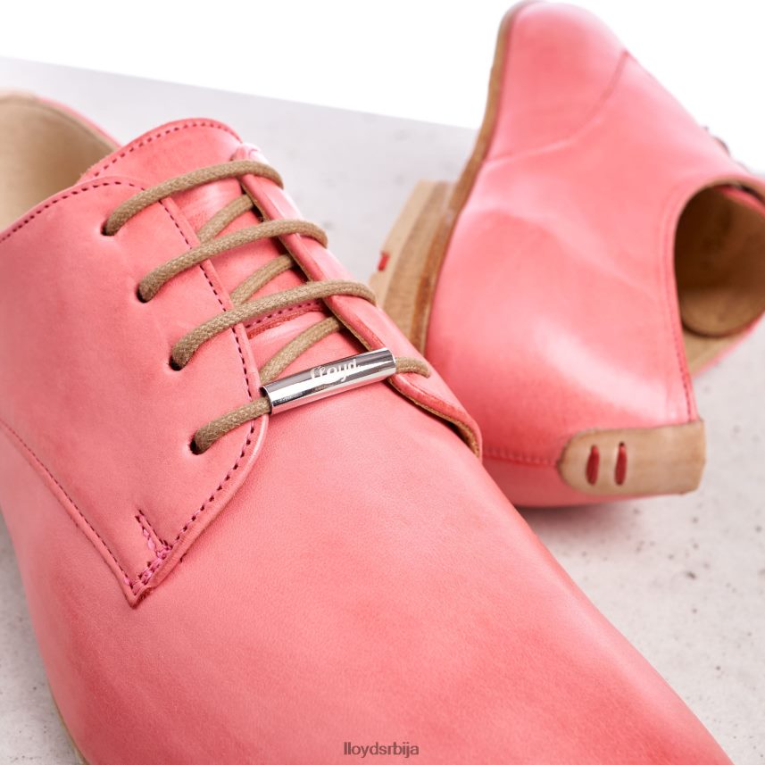 полуципеле од глатке коже од чипке Жене D0806T1093 ципеле розе LLOYD