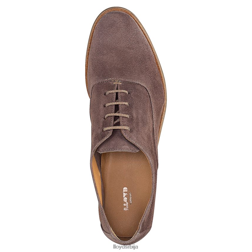 рогх кожне полуципеле са чипком Жене D0806T1095 ципеле сива LLOYD