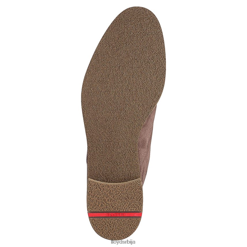 рогх кожне полуципеле са чипком Жене D0806T1095 ципеле сива LLOYD