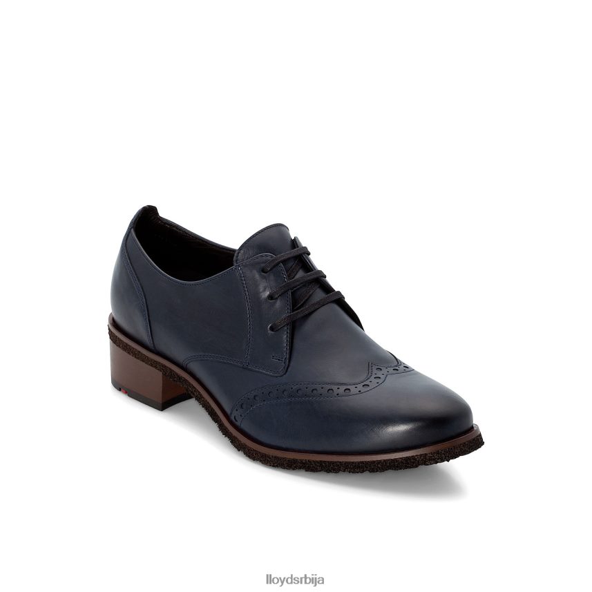 лежерне полуципеле на пертле Жене D0806T1103 ципеле Плави LLOYD