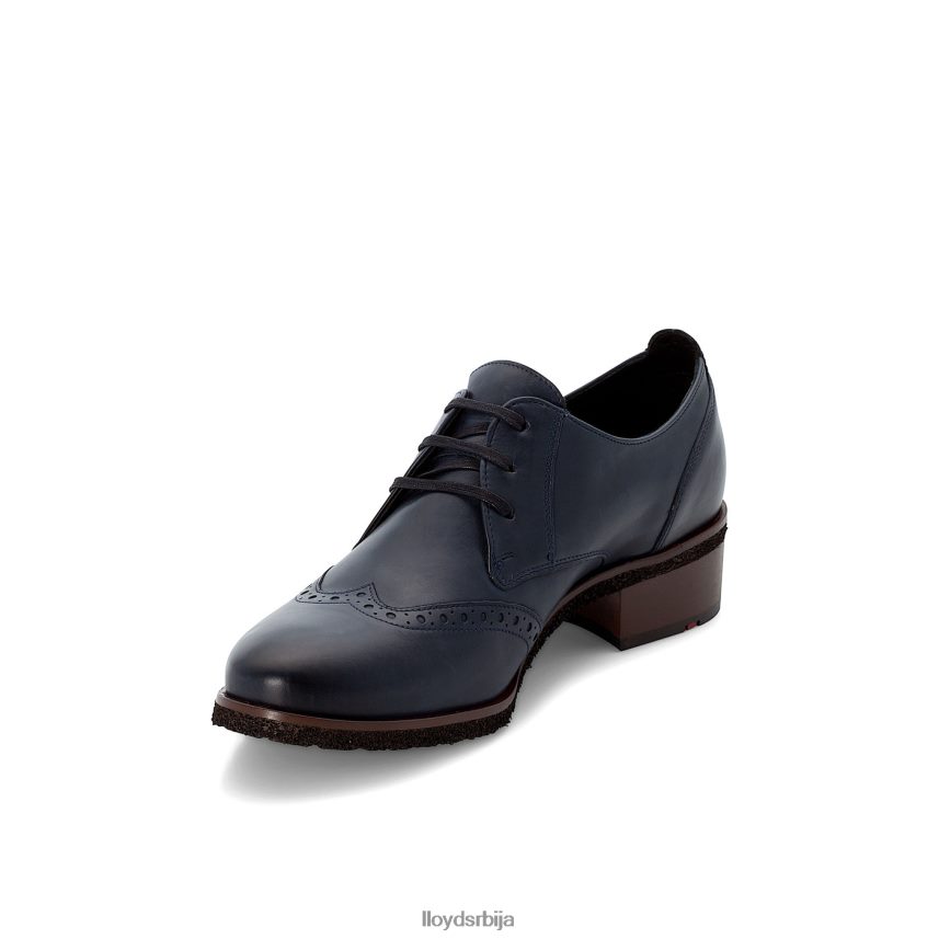 лежерне полуципеле на пертле Жене D0806T1103 ципеле Плави LLOYD