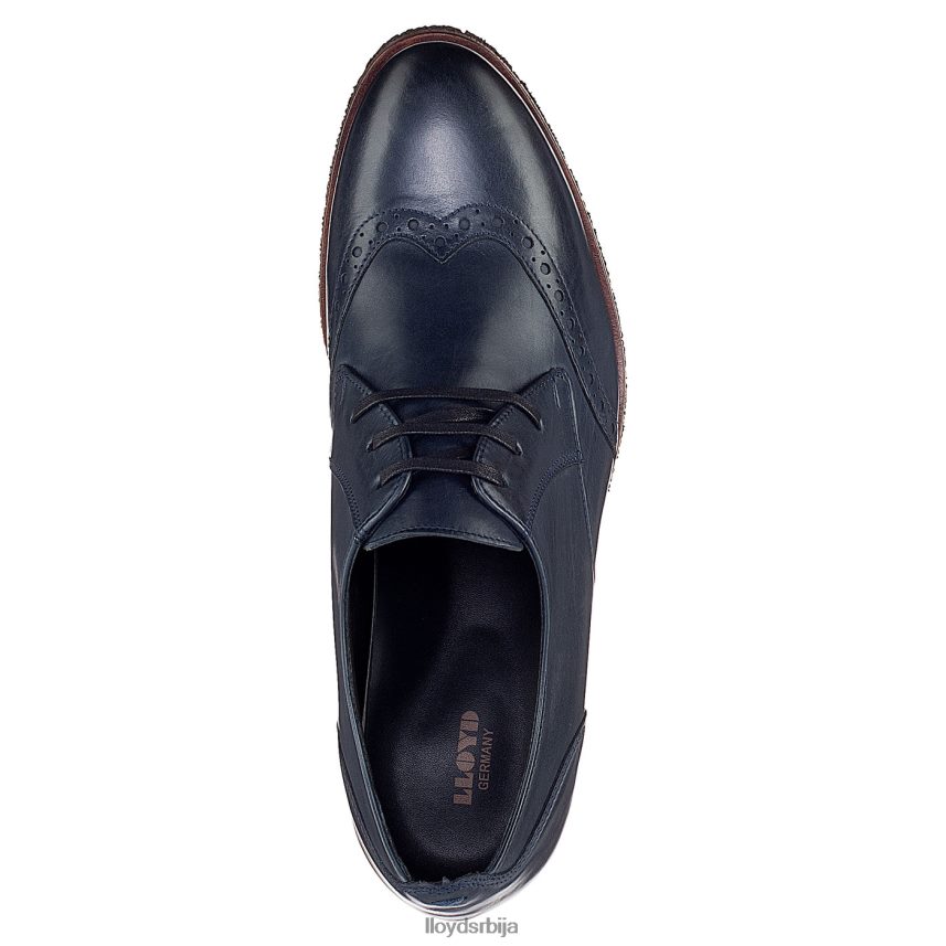 лежерне полуципеле на пертле Жене D0806T1103 ципеле Плави LLOYD