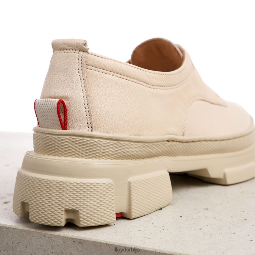 полуципеле од глатке коже од чипке Жене D0806T1178 ципеле беж LLOYD