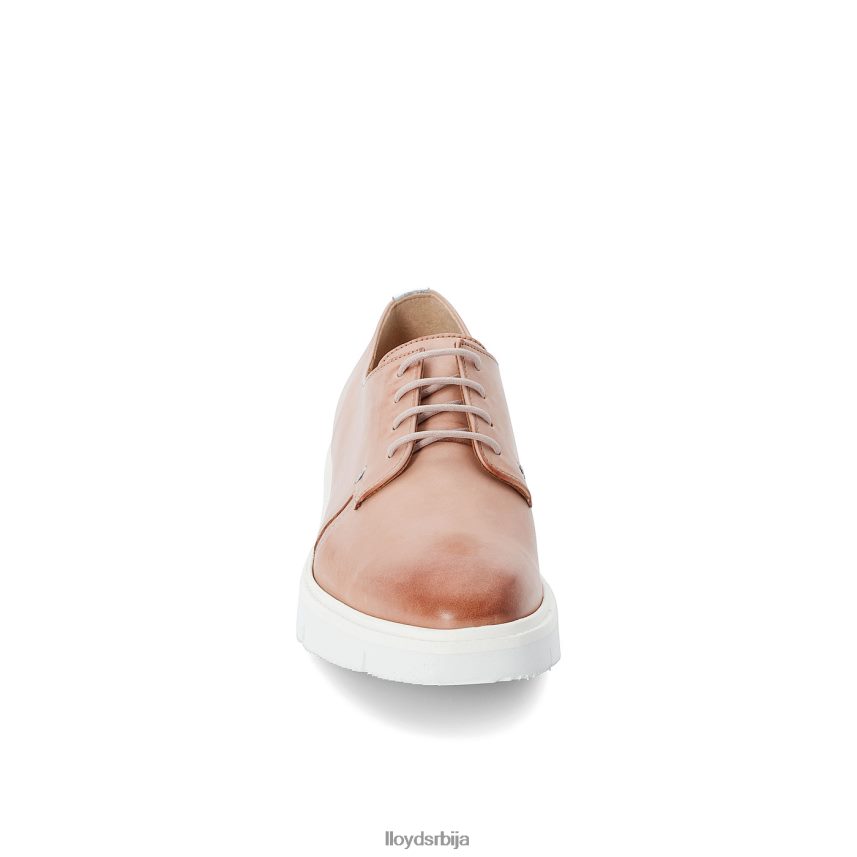 полуципеле од глатке коже са чипком Жене D0806T1180 ципеле беж LLOYD