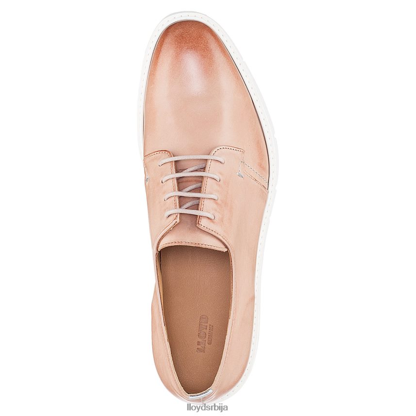 полуципеле од глатке коже са чипком Жене D0806T1180 ципеле беж LLOYD