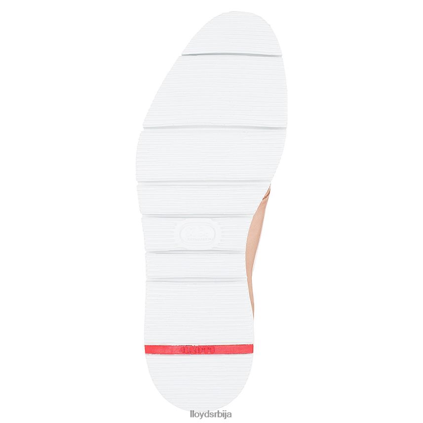 полуципеле од глатке коже са чипком Жене D0806T1180 ципеле беж LLOYD