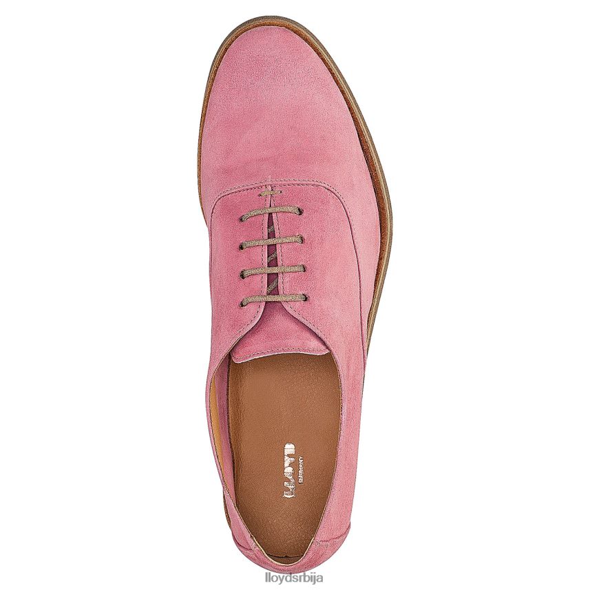 рогх кожне полуципеле са чипком Жене D0806T1183 ципеле црвена LLOYD