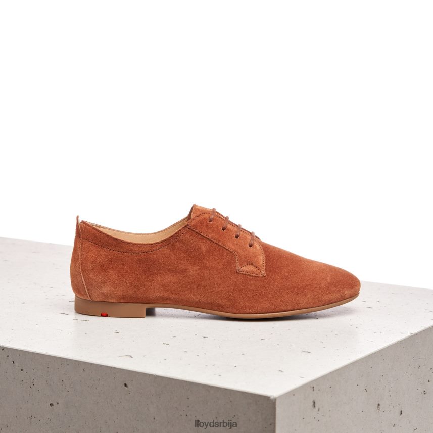 суеде полуципеле на пертле Жене D0806T1185 ципеле браон LLOYD