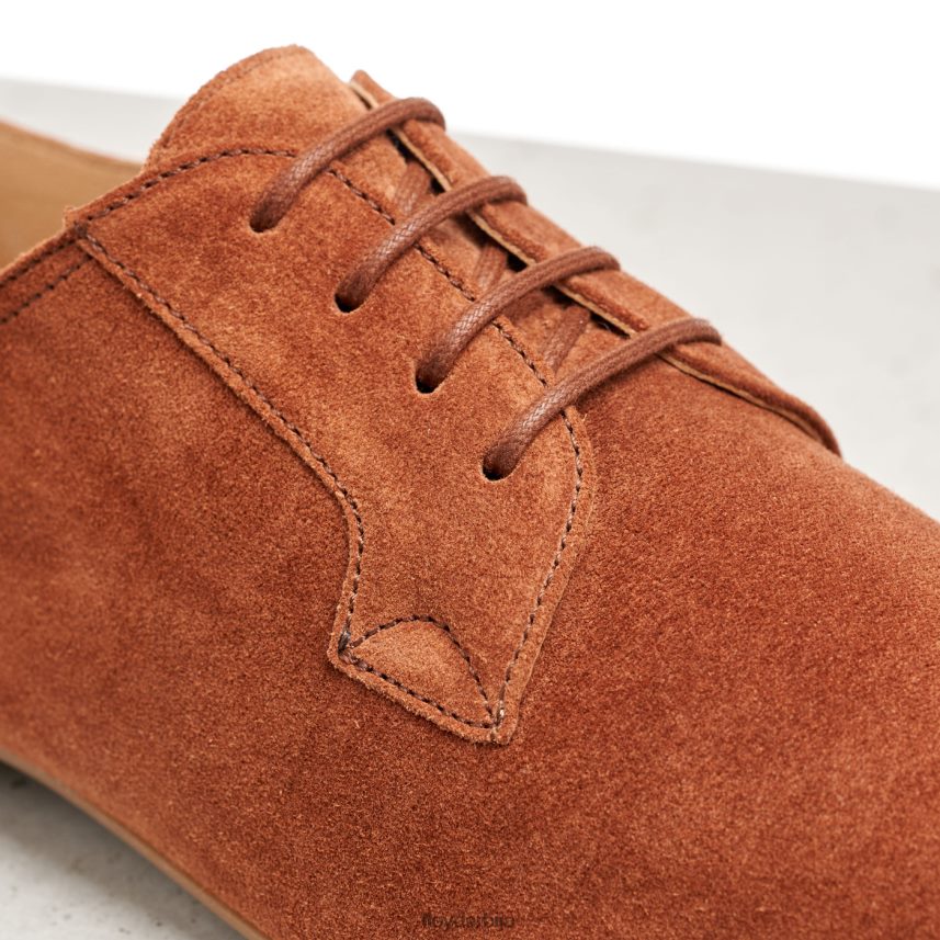 суеде полуципеле на пертле Жене D0806T1185 ципеле браон LLOYD