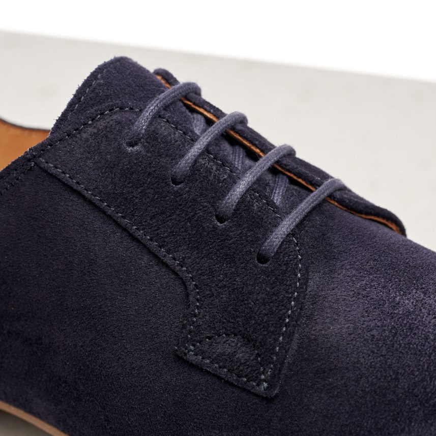 суеде полуципеле на пертле Жене D0806T1188 ципеле Плави LLOYD