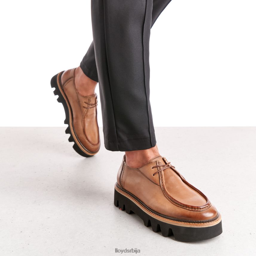 пертле папуче Жене D0806T1358 ципеле браон LLOYD