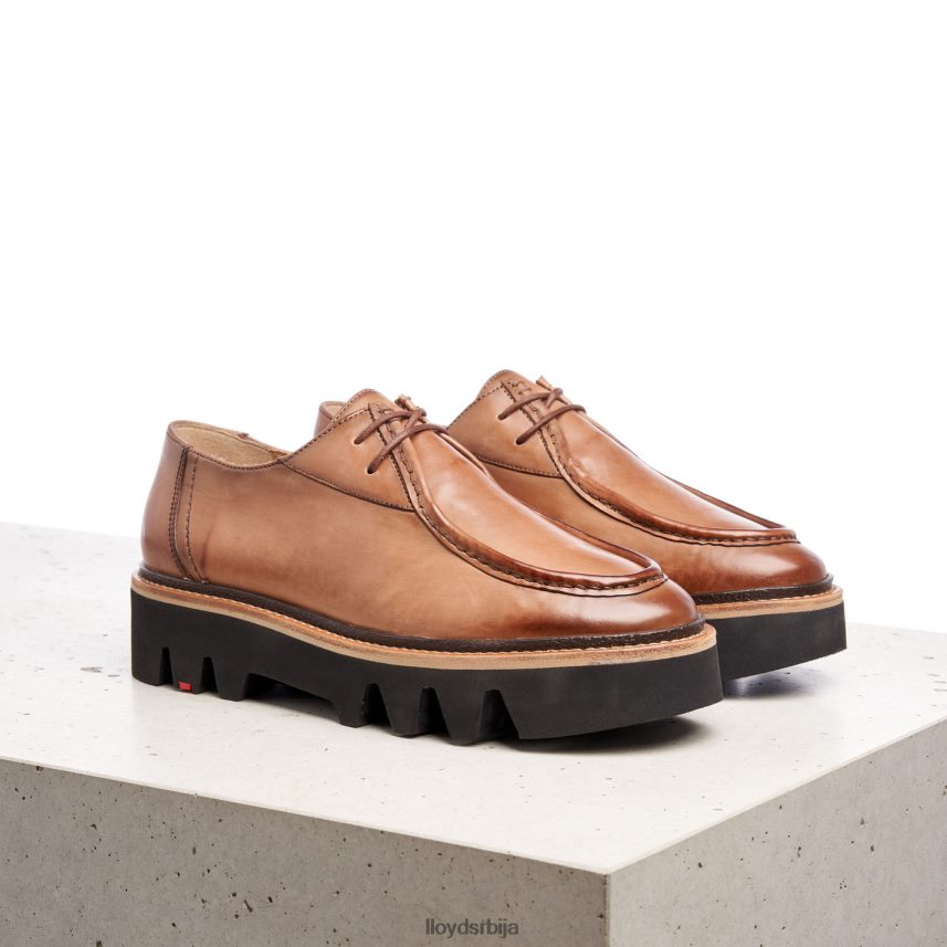 пертле папуче Жене D0806T1358 ципеле браон LLOYD