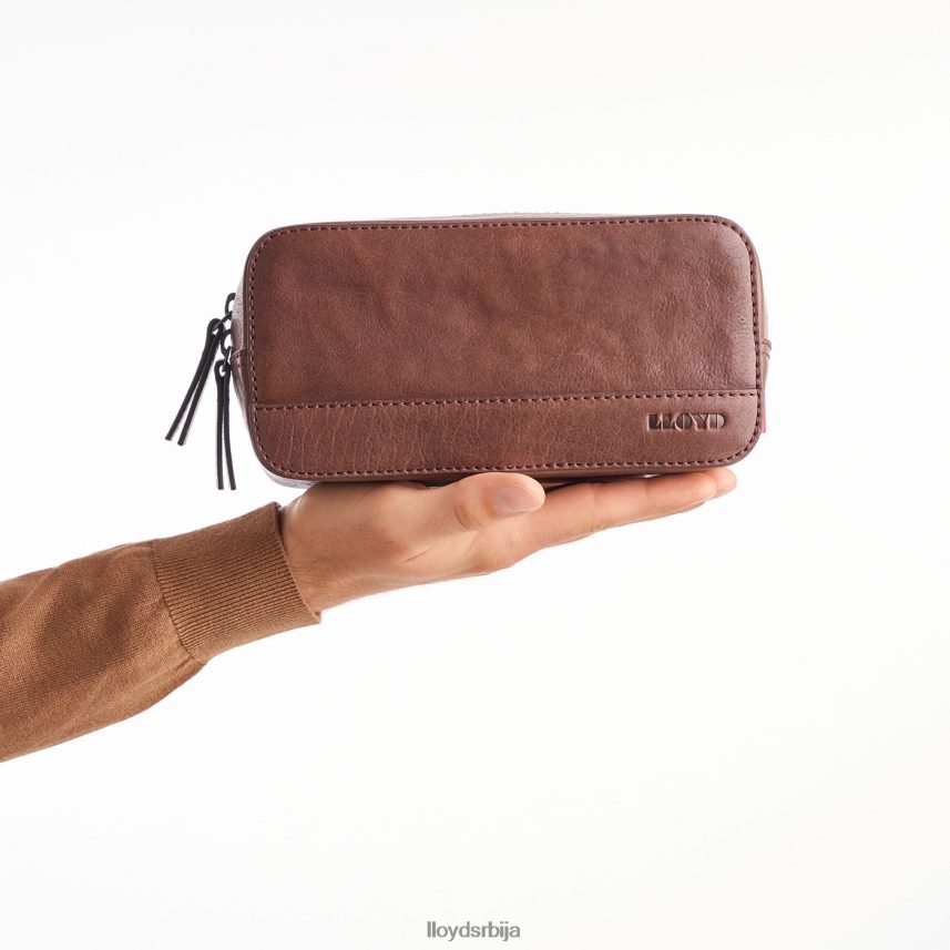 тоалетна торба мушкарци D0806T652 Прибор браон LLOYD