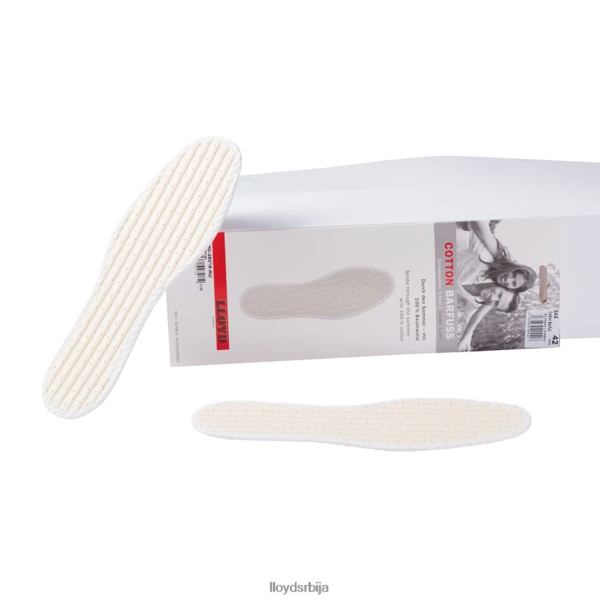улошци памук боси мушкарци D0806T744 негу и опрему бео LLOYD