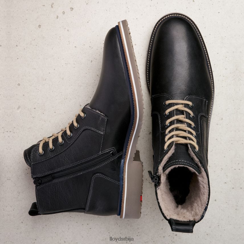 видал мушкарци D0806T517 ципеле црн LLOYD