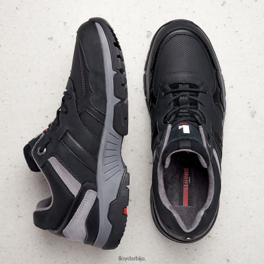 епски мушкарци D0806T342 ципеле црн LLOYD