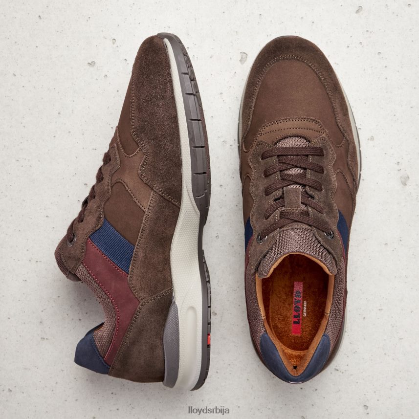 кант (ктравиде) мушкарци D0806T399 ципеле браон LLOYD