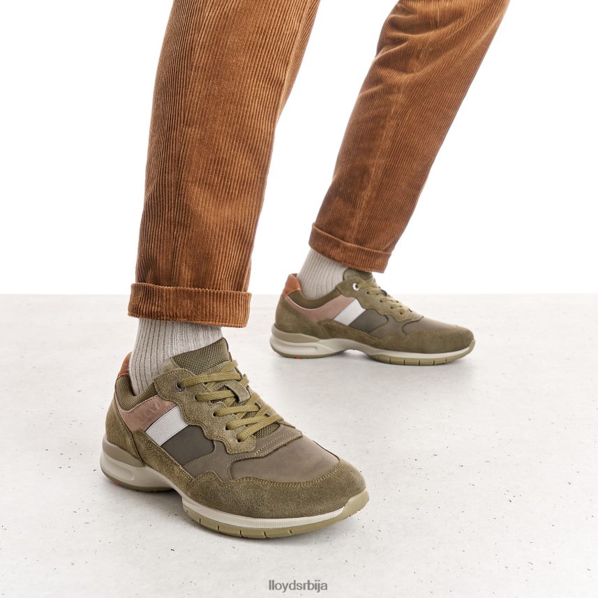 кант (ктравиде) мушкарци D0806T412 ципеле зелен LLOYD