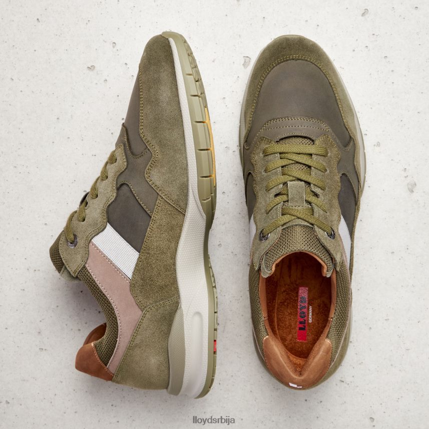 кант (ктравиде) мушкарци D0806T412 ципеле зелен LLOYD