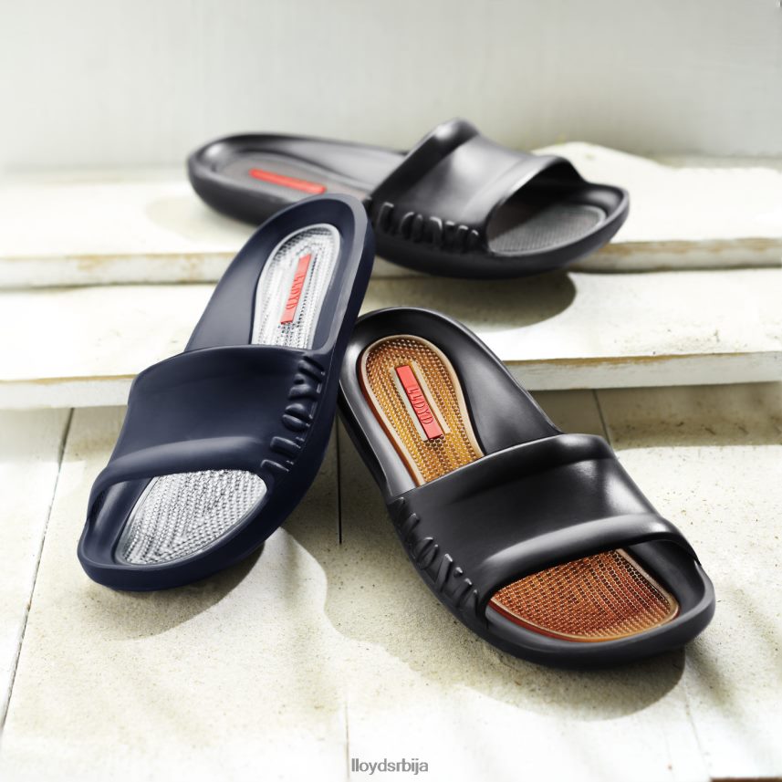 тобогани за купање мушкарци D0806T714 ципеле Плави LLOYD