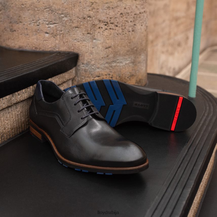 јаке мушкарци D0806T188 ципеле црн LLOYD