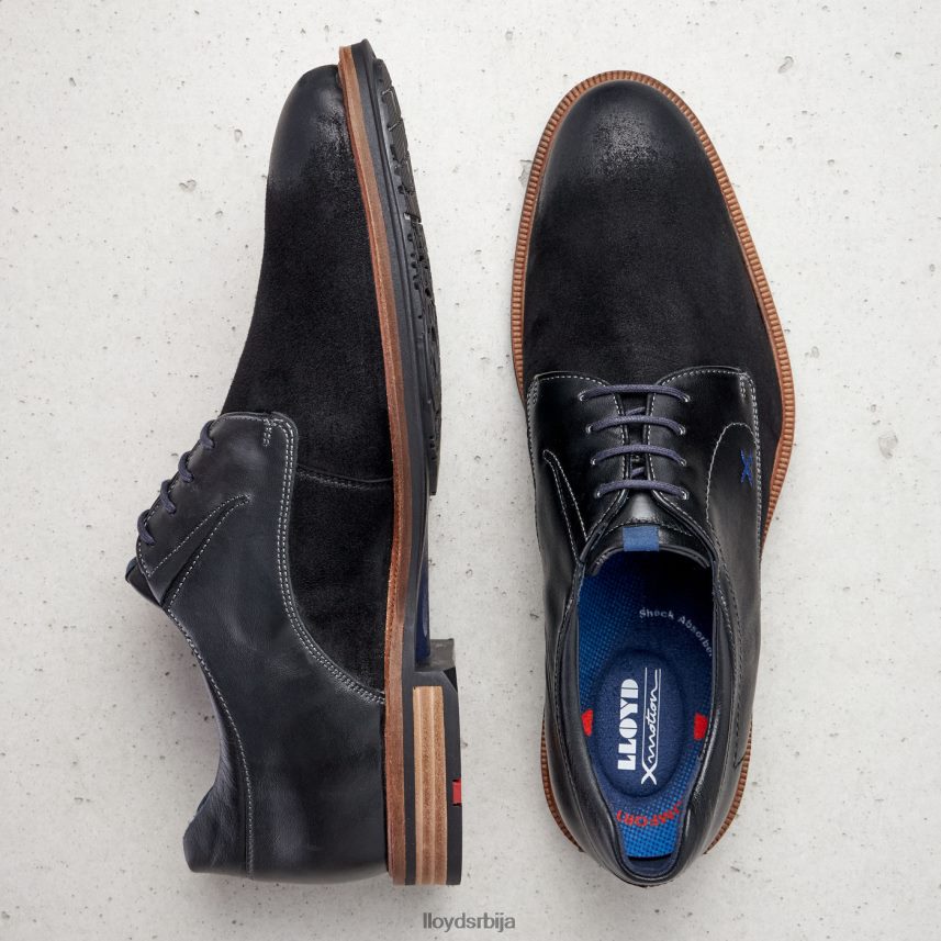 каунас (ктравиде) мушкарци D0806T243 ципеле црн LLOYD